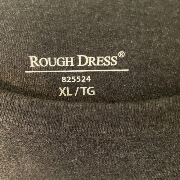 5 for $12. Grey long sleeve tee - Picture 2 of 4